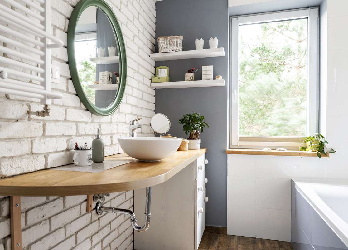 Scandinavian style bathroom - how to arrange?