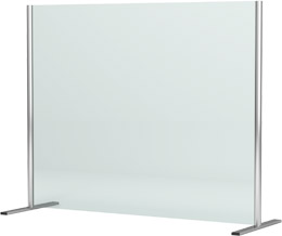 Safe screen - silver gloss